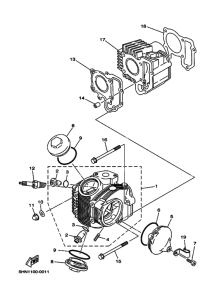 TTR90E Головка цилиндров