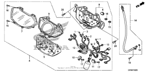 NHX110 Спидометр