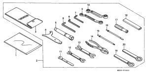 GL1500C Инструмент