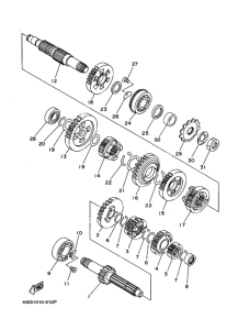 TY250Z ﾄﾗﾝｽﾐﾂｼﾖﾝ