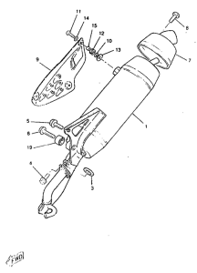 CW50RS Выхлопная система
