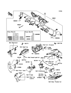 ZX1000 Электрика