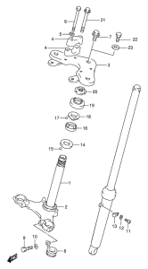 DS80 Траверса нижняя