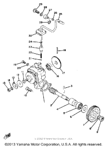 DT100B Масляный насос