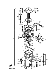 XC180 Tobera  carburador