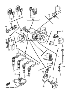 YZF-R6S Equipo electrico