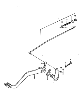 TS125 Передний суппорт