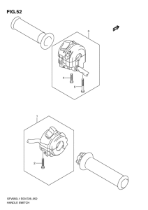 SFV650 Рулевой переключатель