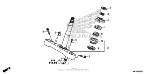 VT1300CT Траверса нижняя