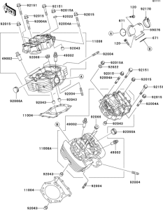 VN1500 Головка цилиндров