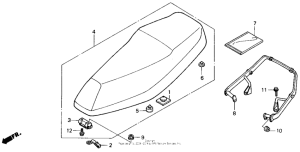 CH250 Сиденье