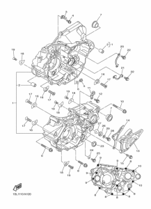  Картер двигателя
