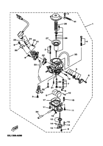 YP125E Carburetor assy