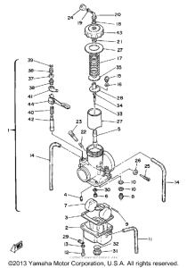 IT250H Карбюратор