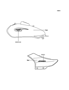 BN125 Наклейки