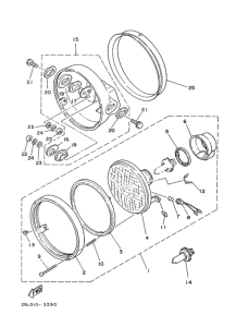 RZ250R ﾍﾂﾄﾞﾗｲﾄ