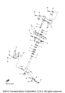 XVS1300A Управление