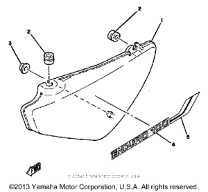 DT100K Боковые обтекатели