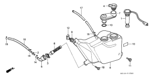 MTX125 Бак масляный