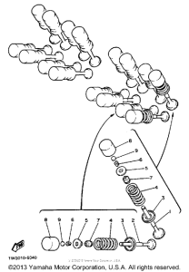 FZR400SUC Клапана