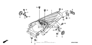  Задний бампер
