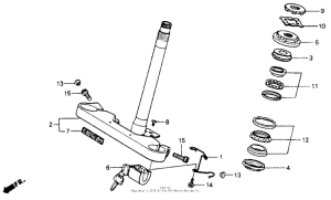 VT600C Траверса нижняя