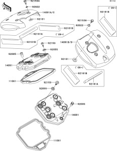  Крышка головки цилиндров