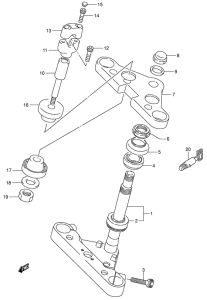VS1400 Траверса нижняя