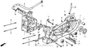 CH250 Картер двигателя