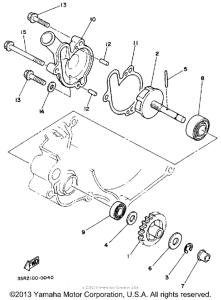YZ125D1 Водяной насос