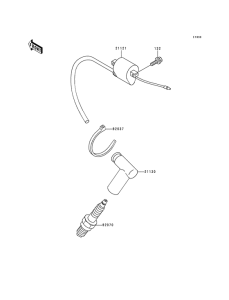  Катушка зажигания