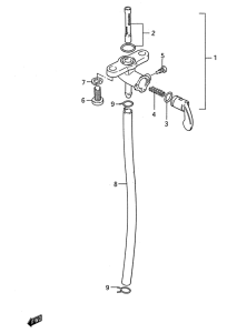 RM80 Топливный кран