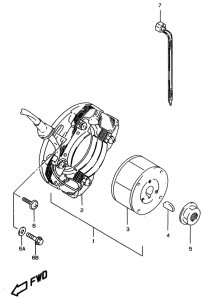 RM80 Зажигание