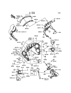 VN1700 Cowling(Inner)