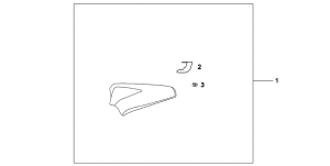 CB1000R Seat as*pdbg / pbk*