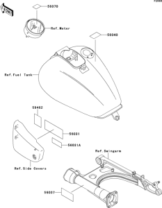 VN1500 Лейбл предостережения