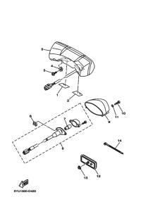 MT01 Taillight unit ass`y
