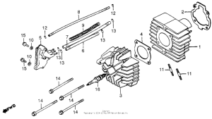 NC50 Cylinder cylinder head