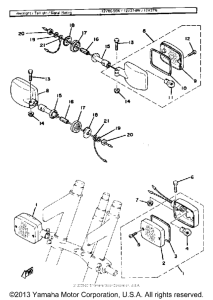 XS1100F Поворотники