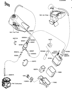 KL600 Адсорбер с активированным углем в сборе