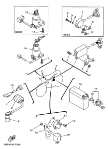 YB-1 Электрические детали