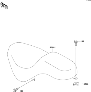 BN125 Сиденье