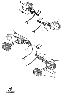 TT600S Поворотники