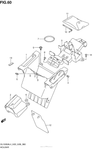 DL1000 (ABS) Holder (Dl1000Al4 E28)