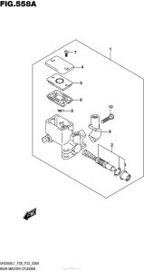 UH200 Задний торм цилиндр