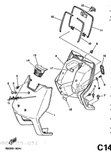 CH50 Ветровое стекло