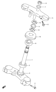 RGV250 Траверса нижняя