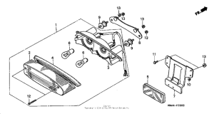 VT1100C Фонарь