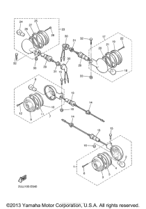 XV250XR Поворотники