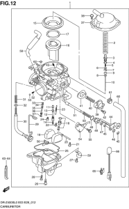 DR-Z400 Carburetor assy